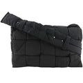 Bottega Veneta Padded Tech Cassette Nylon Black Shoulder Bag