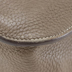 Hermes Halzan 31 3way Shoulder Clutch Taurillon Clemence Etoupe Brown — view 4