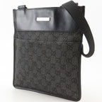 Gucci GG Canvas Black Shoulder Bag — view 2