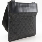 Gucci GG Canvas Black Shoulder Bag — view 3