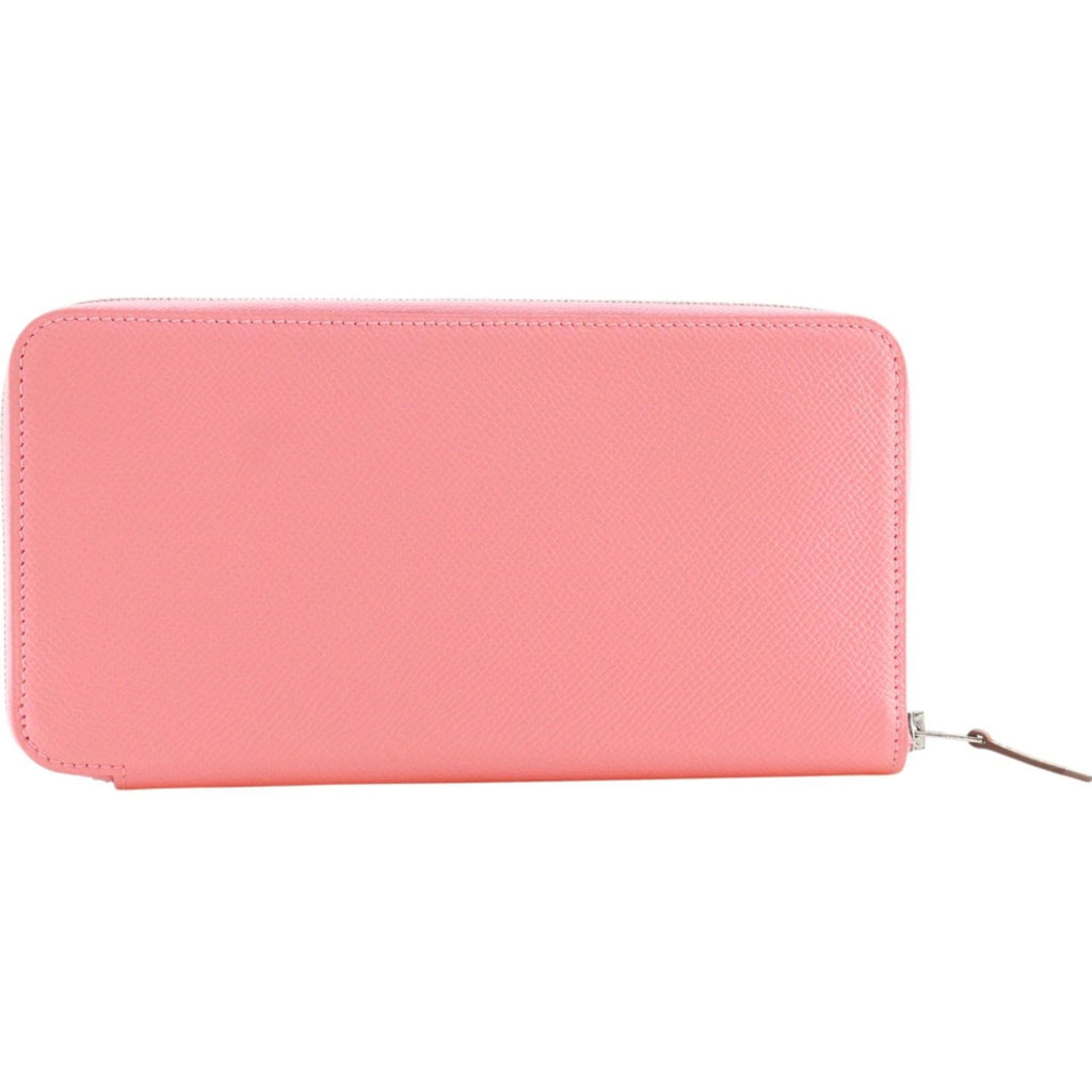 Hermes Azap Silk'in Veau Epsom Pink Wallet
