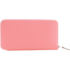 Hermes Azap Silk'in Veau Epsom Pink Wallet