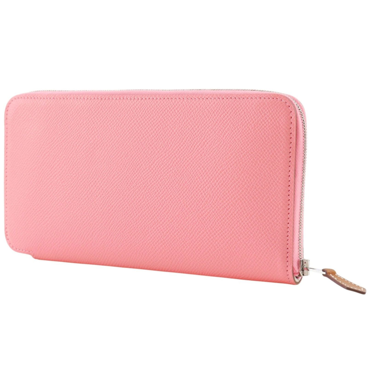 Hermes Azap Silk'in Veau Epsom Pink Wallet — view 2