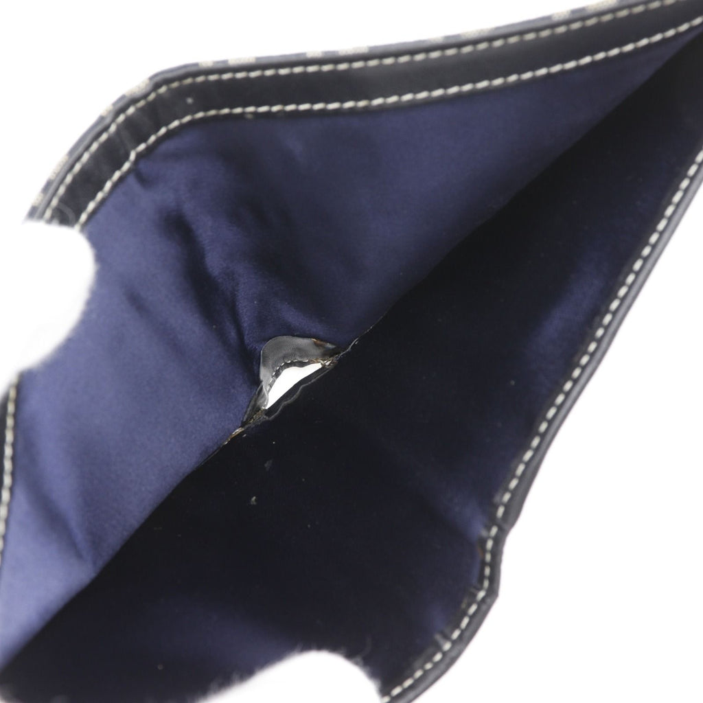 Fendi Zucchino Canvas Navy Bifold Wallet — view 6