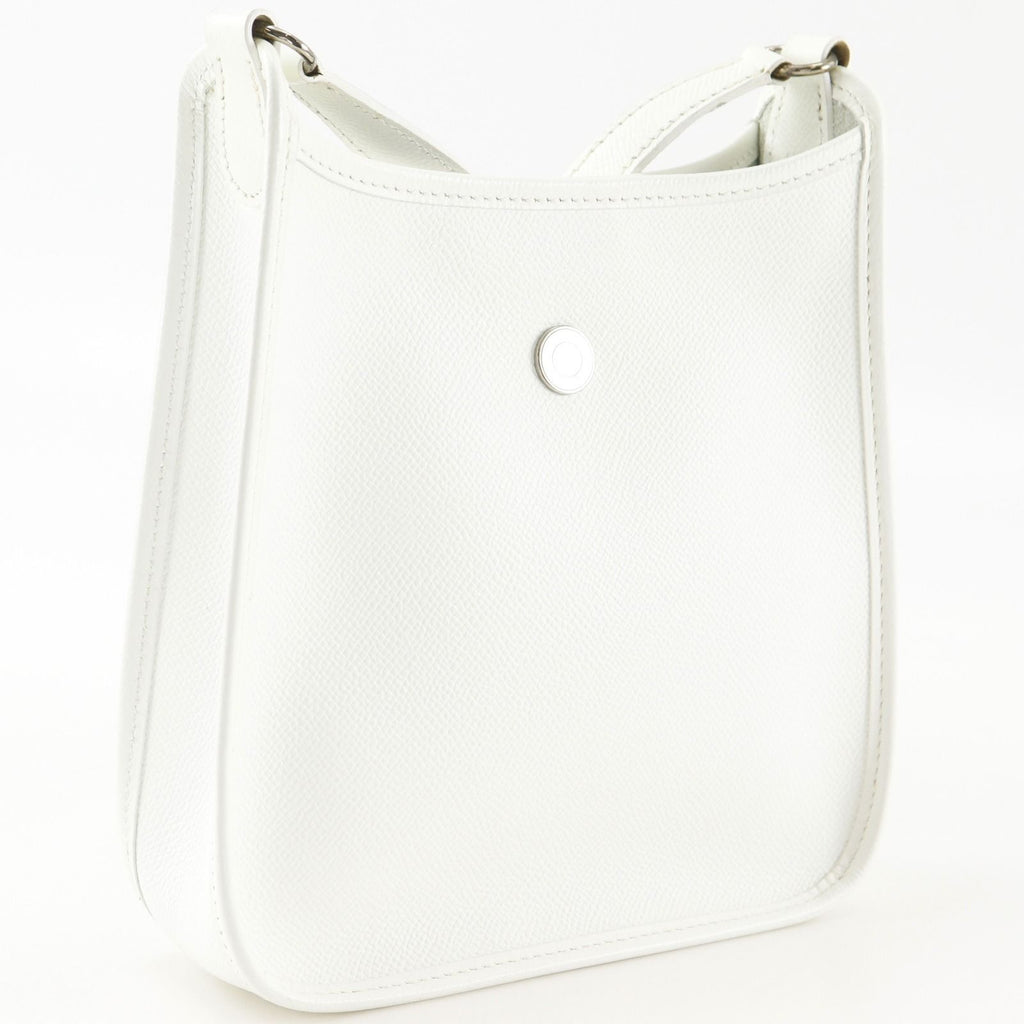 Hermes Vespa Veau Epsom White Shoulder Bag — view 3