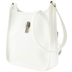 Hermes Vespa Veau Epsom White Shoulder Bag — view 2