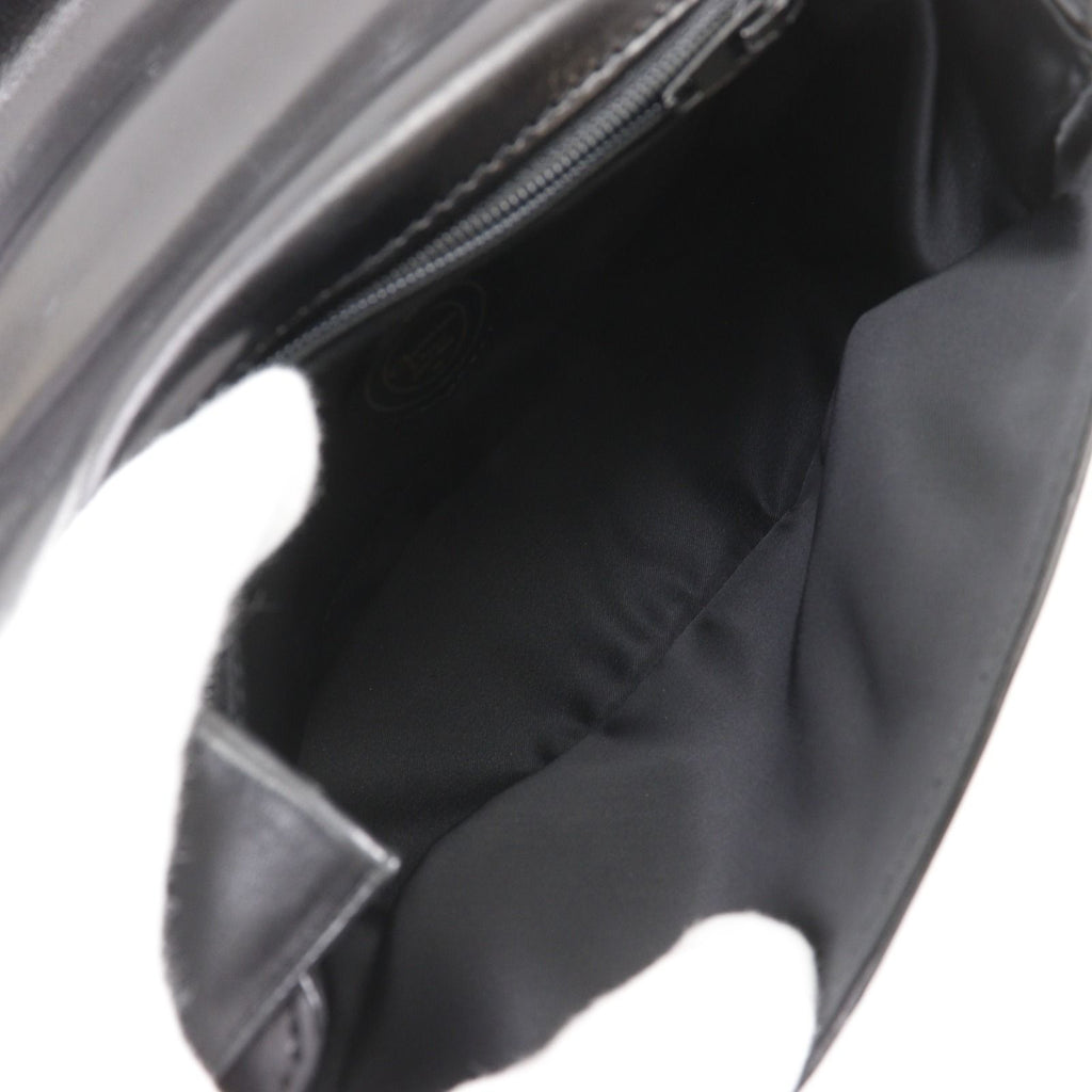 Dior Vintage Calf Hair Black Handbag — view 6