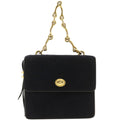 Dior Vintage Calf Hair Black Handbag