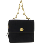 Dior Vintage Calf Hair Black Handbag