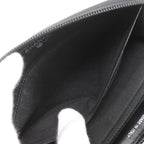 Chanel CC Logo Caviar Leather Black Wallet — view 5