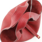 Hermes Picotin Lock 18 PM Taurillon Clemence Vermilion Red Gold Handbag — view 5