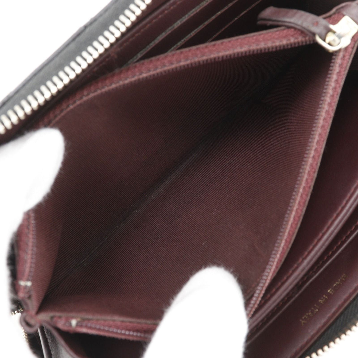 Chanel Quilted la Key Charm 2.55 Leather Black Wallet — view 8