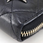 Chanel Quilted la Key Charm 2.55 Leather Black Wallet — view 4