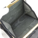 Chanel Bicolor CC Logo Caviar Leather Black Bifold Wallet — view 8