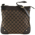 Gucci GG Canvas Brown Shoulder Bag