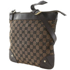 Gucci GG Canvas Brown Shoulder Bag — view 2