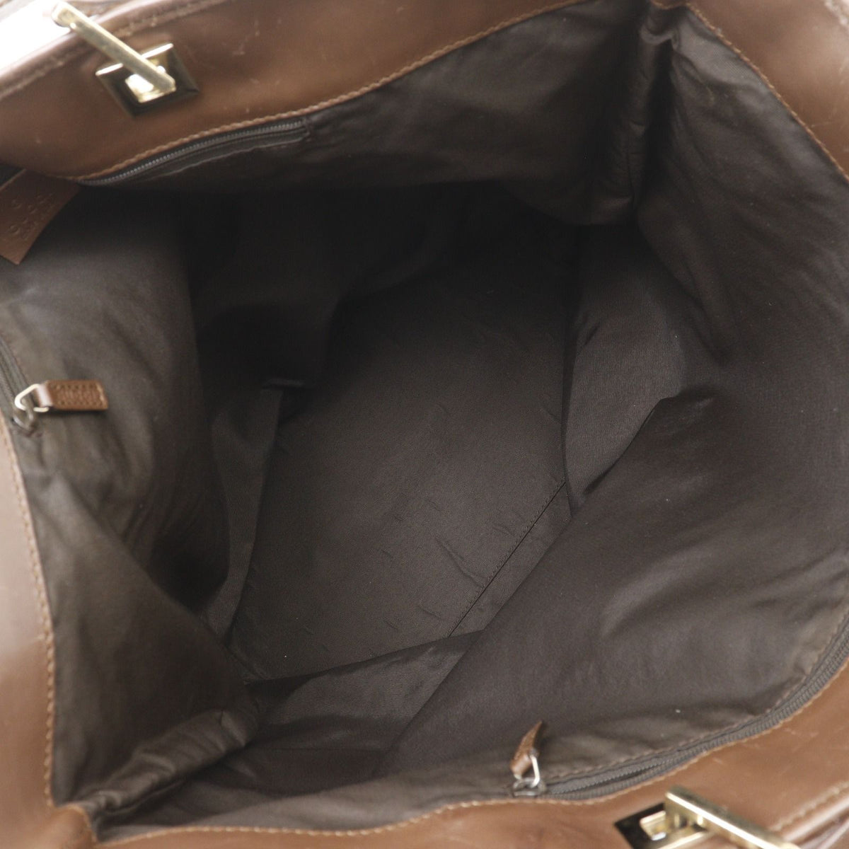 Gucci Tote GG Canvas Brown Handbag — view 6