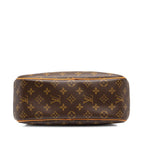 Louis Vuitton Monogram Trouville Handbag Brown Leather — view 3