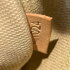 Louis Vuitton Monogram Trouville Handbag Brown Leather — view 6