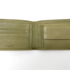 Bottega Veneta Intrecciato Bifold Wallet Leather Khaki — view 4