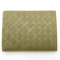 Bottega Veneta Intrecciato Bifold Wallet Leather Khaki