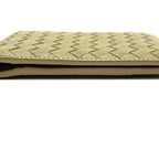 Bottega Veneta Intrecciato Bifold Wallet Leather Khaki — view 3