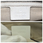 Gucci Sherry Line 2-Way Navy Multicolor GG Canvas Leather Shoulder Bag — view 4