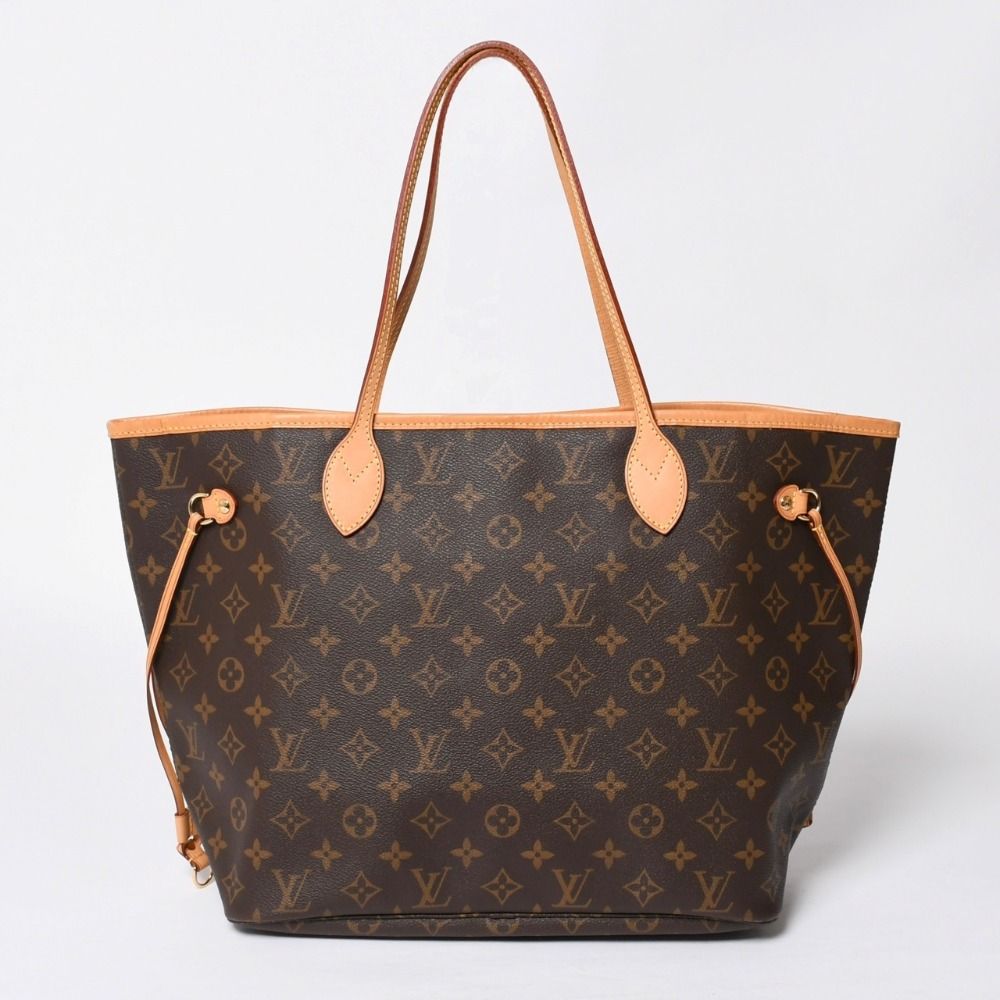 Louis Vuitton Tote Bag Neverfull MM Brown Gold — view 2