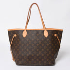 Louis Vuitton Tote Bag Neverfull MM Brown Gold — view 2