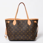 Louis Vuitton Neverfull PM Tote Bag Brown Gold Vachetta Leather — view 2