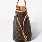 Louis Vuitton Neverfull PM Tote Bag Brown Gold Vachetta Leather — view 4