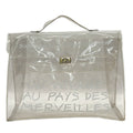 Hermes Handbag Vinyl Kelly Clear