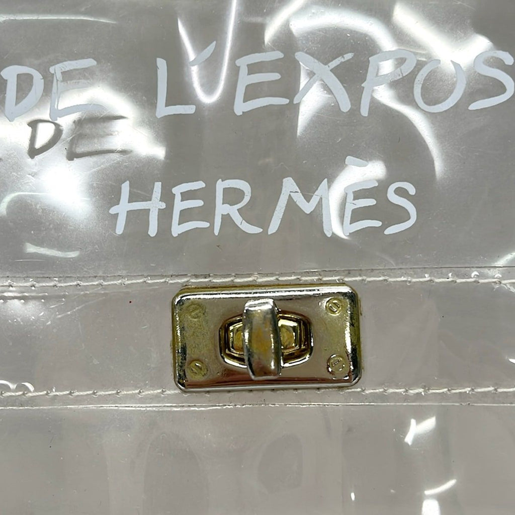 Hermes Handbag Vinyl Kelly Clear — view 8