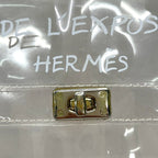 Hermes Handbag Vinyl Kelly Clear — view 8