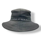 Hermes Deerskin Bucket Hat H Logo Black — view 4