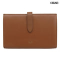 Celine Large Strap Wallet Camel