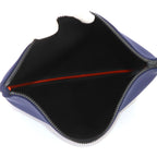 Hermes Neobain GM Pouch Nylon Polyurethane Blue Marine Navy — view 6