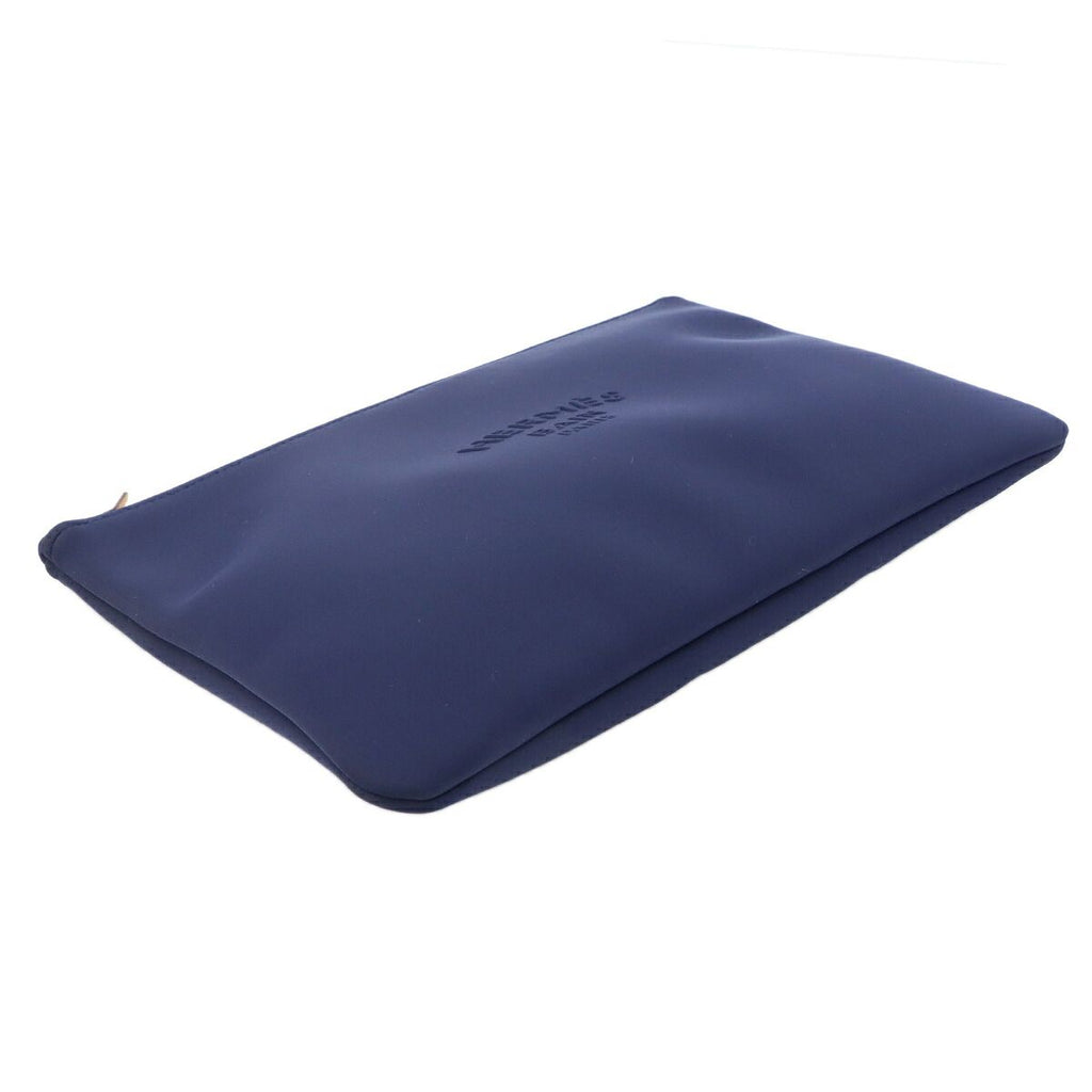 Hermes Neobain GM Pouch Nylon Polyurethane Blue Marine Navy — view 4