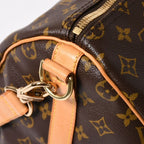 Louis Vuitton Monogram Keepall Bandouliere 50 Brown Boston Bag — view 5