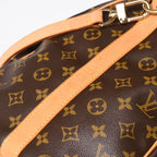 Louis Vuitton Monogram Keepall Bandouliere 50 Brown Boston Bag — view 6