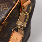 Louis Vuitton Monogram Keepall Bandouliere 50 Brown Boston Bag — view 6