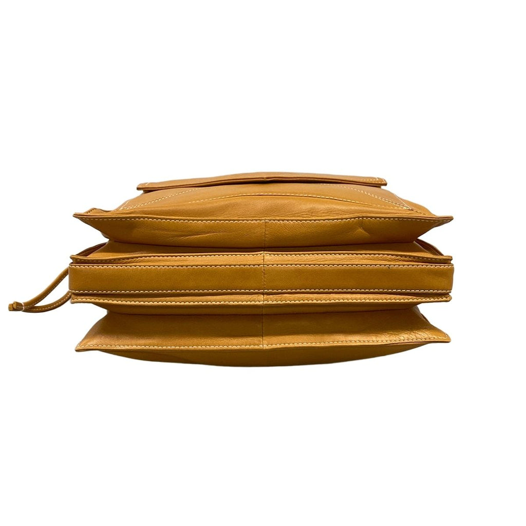 Loewe Shoulder Bag Brown Drawstring Leather — view 5