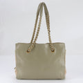 Prada White Tag Tessuto Nylon Leather Tote Bag Shoulder Chain