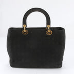 Dior Cannage Lady Tote Bag Hand Shoulder Black — view 3