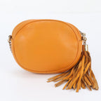 Gucci Soho Interlocking G Tassel Chain Leather Shoulder Bag — view 3