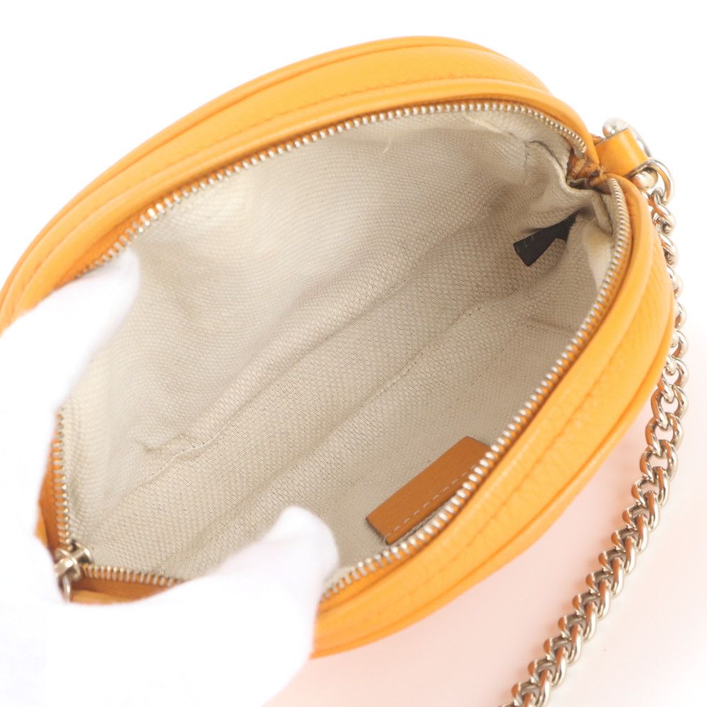 Gucci Soho Interlocking G Tassel Chain Leather Shoulder Bag — view 7