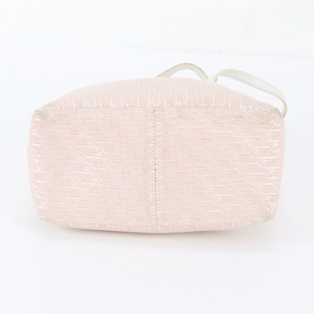 Dior Trotter Leather Tote Bag Shoulder — view 6