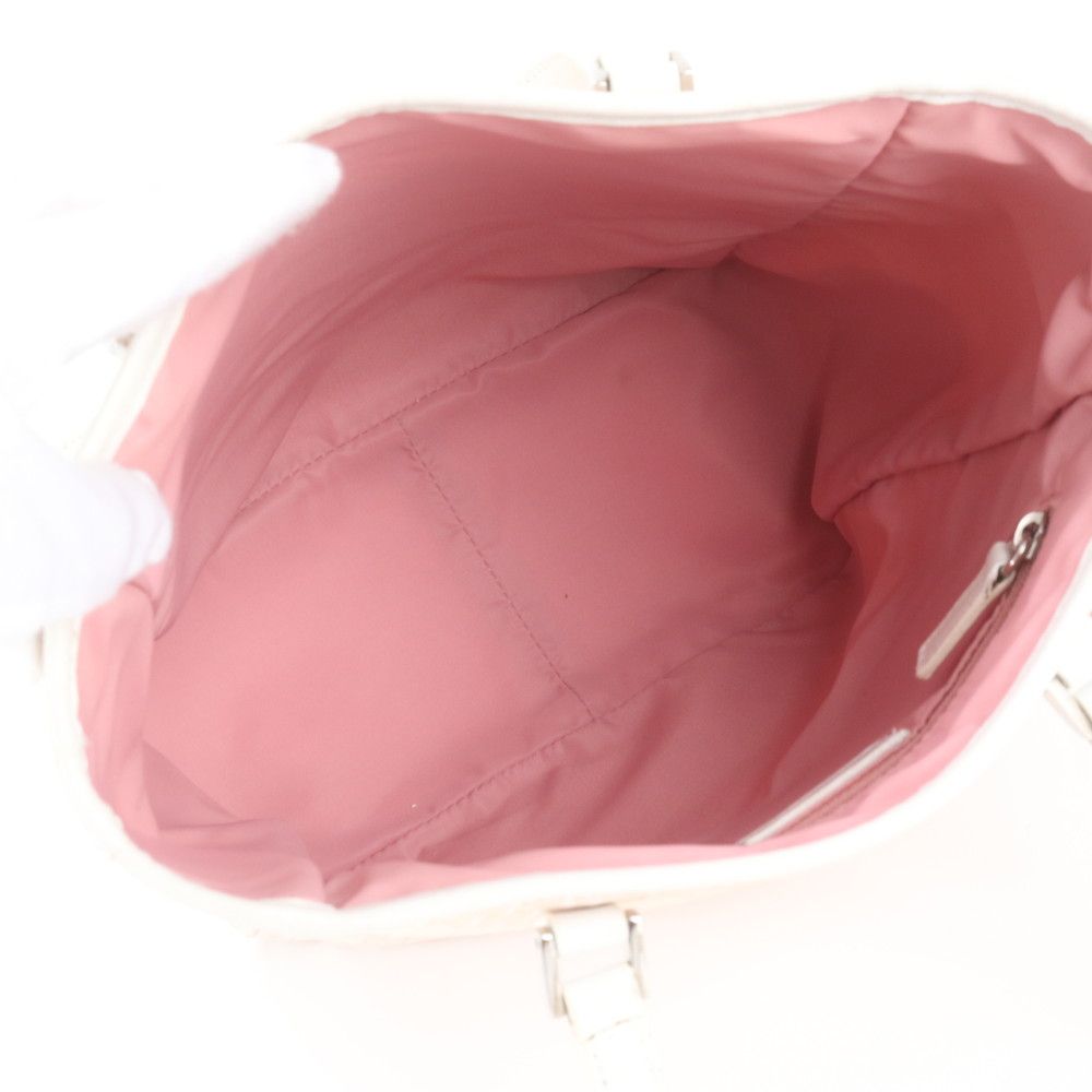 Dior Trotter Leather Tote Bag Shoulder — view 8