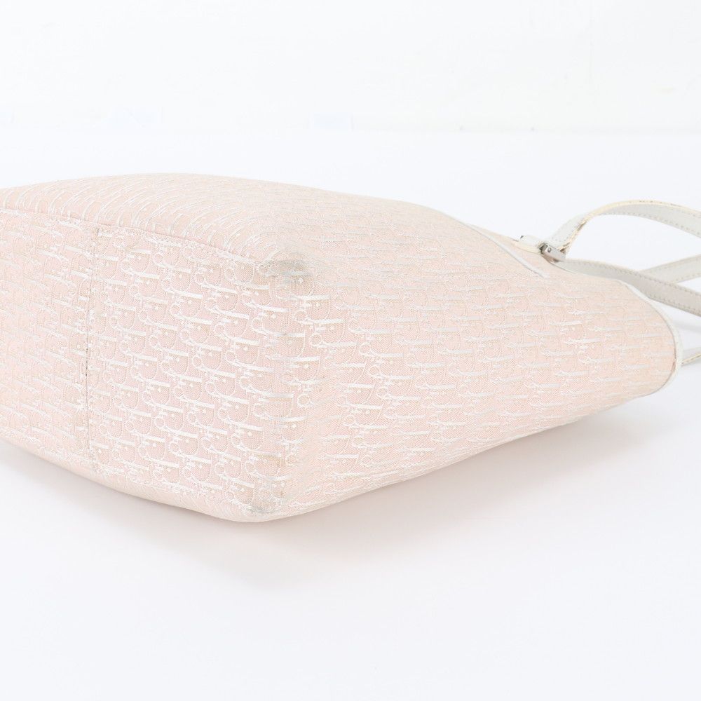 Dior Trotter Leather Tote Bag Shoulder — view 4