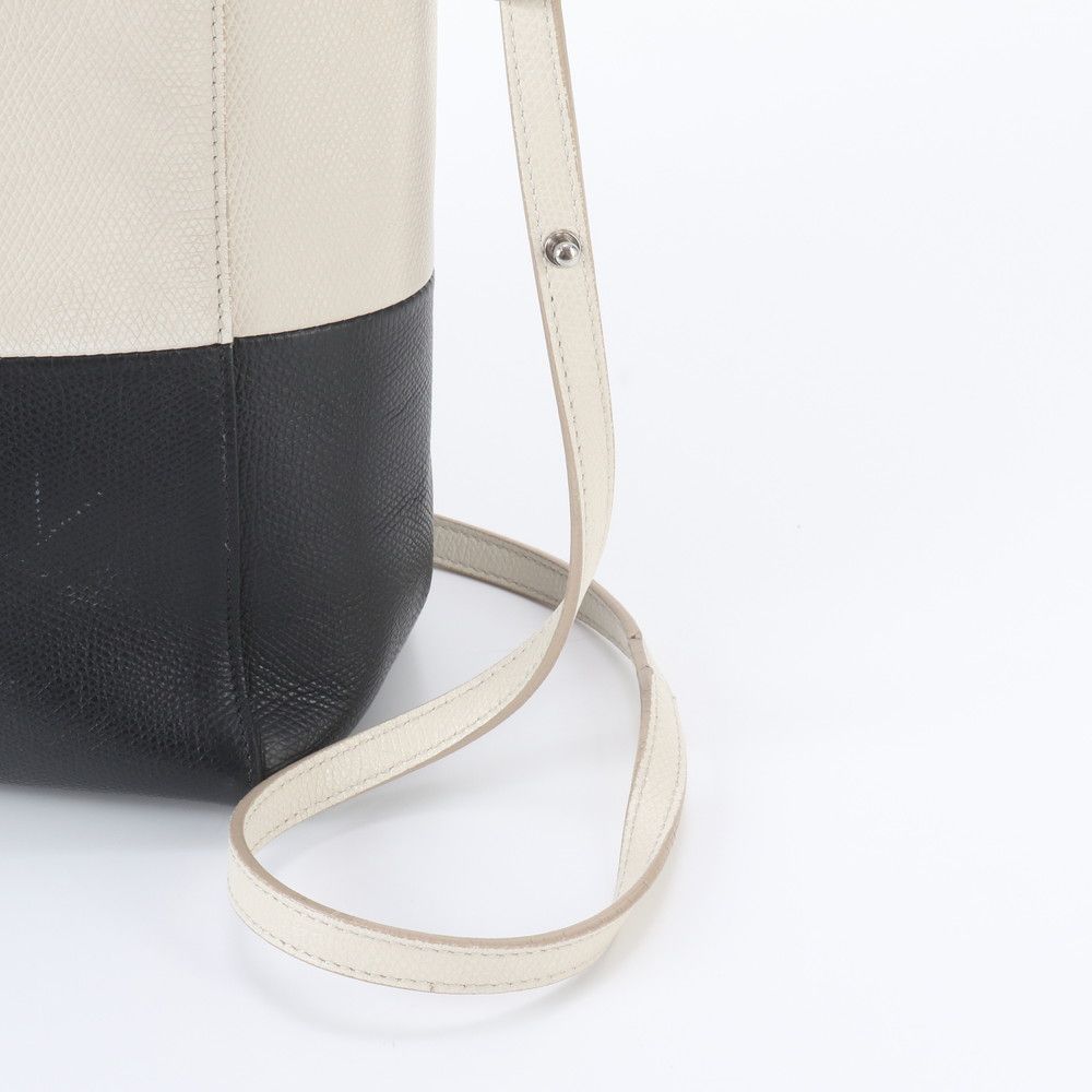 Celine Vertical Cabas Leather 2-Way Shoulder Bag Crossbody Hand — view 3